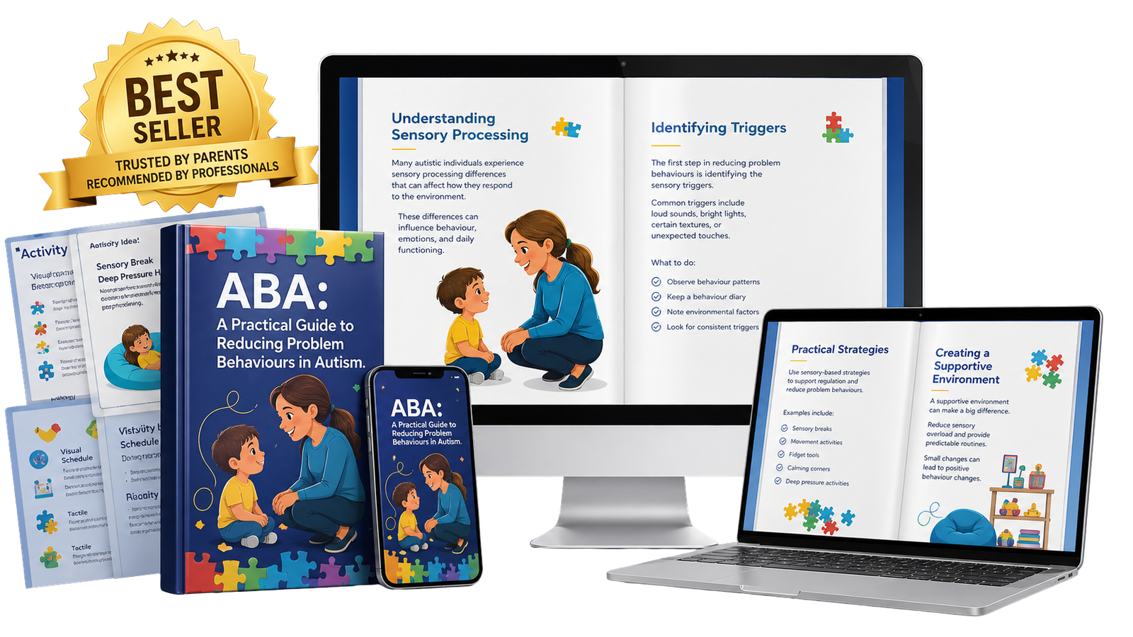 ABA: A Practical Guide to Reducing Challenging Behaviours in Autism - Best Seller